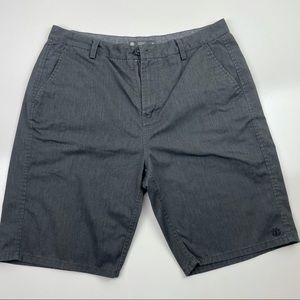 Element Flat Front Gray Shorts